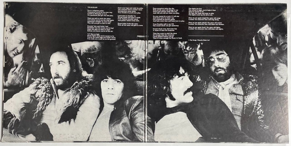 Винтажная виниловая пластинка LP Nazareth Close Enough For Rock N Roll (Japan 1976) (No Obi)