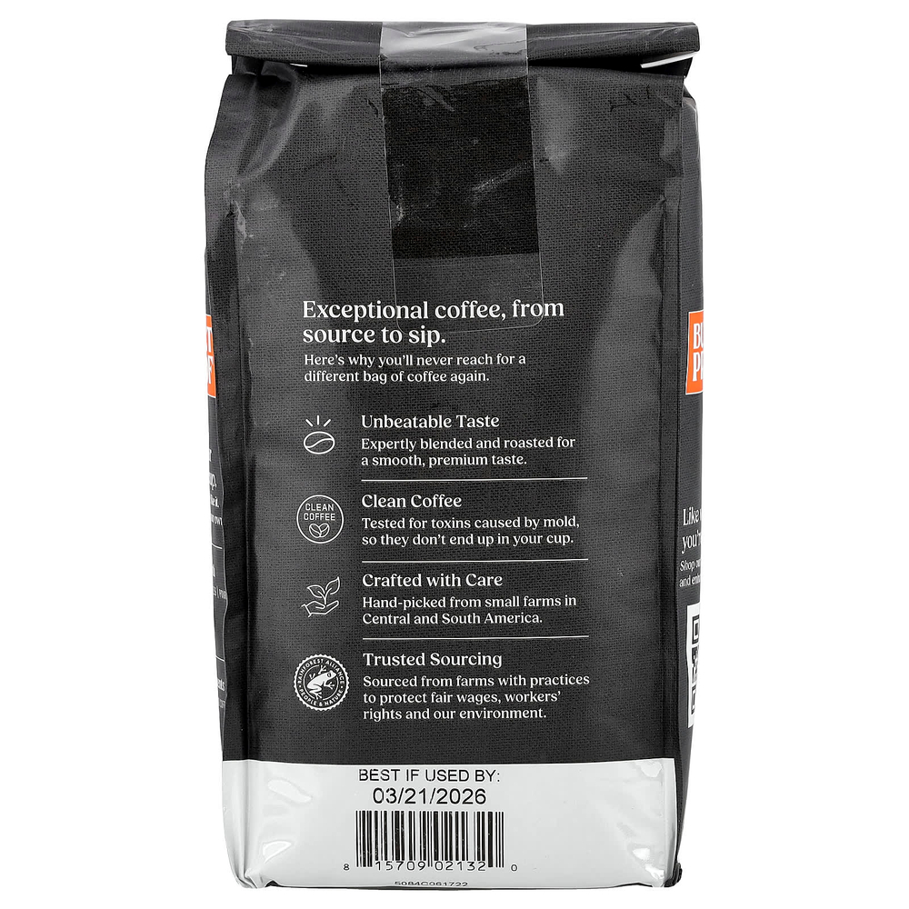 BulletProof, Artisan Coffee, The Mentalist™, кофе в цельных зернах, средняя-темная обжарка, 340 г (12 унций)