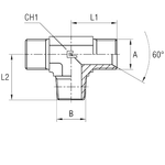 Штуцер FTC BSP 1.1/2 - BSPT 1.1/2