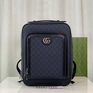 Рюкзак темно-синий с черными акцентами от Gucci GG Ophidia BP5-270298