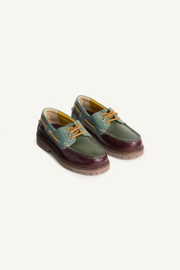 ZARA КОЖАНЫЕ БОТИНКИ, РАЗНОЦВЕТНЫЙ