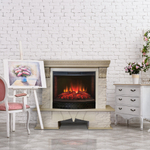 Каминокомплект Real Flame Rockland Lux 25/25,5 WT с очагом Evrika 25,5