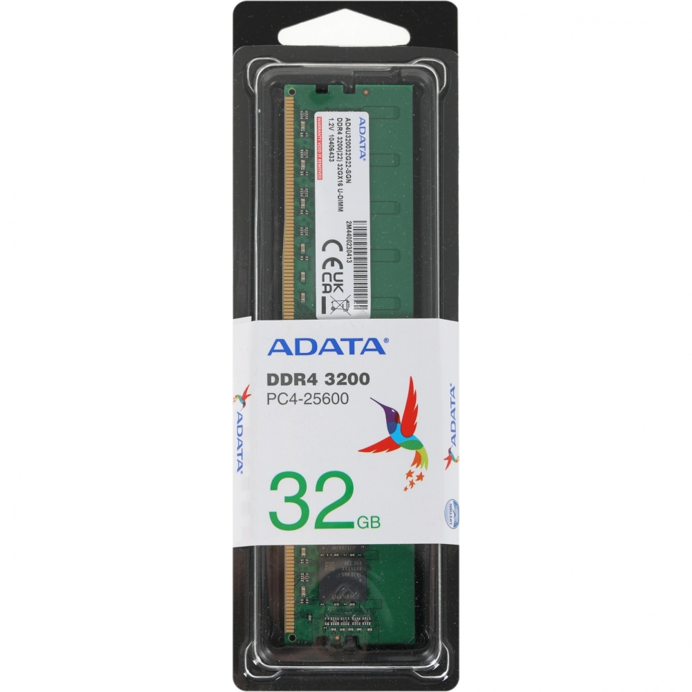 Память оперативная DDR4 A-Data 32GB PC25600 (AD4U320032G22-SGN)