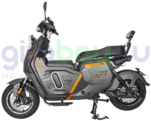 Электроскутер WENBOX U7 2000W (60V/52Ah) - Серый, АКБ LiFePO4 фото №4
