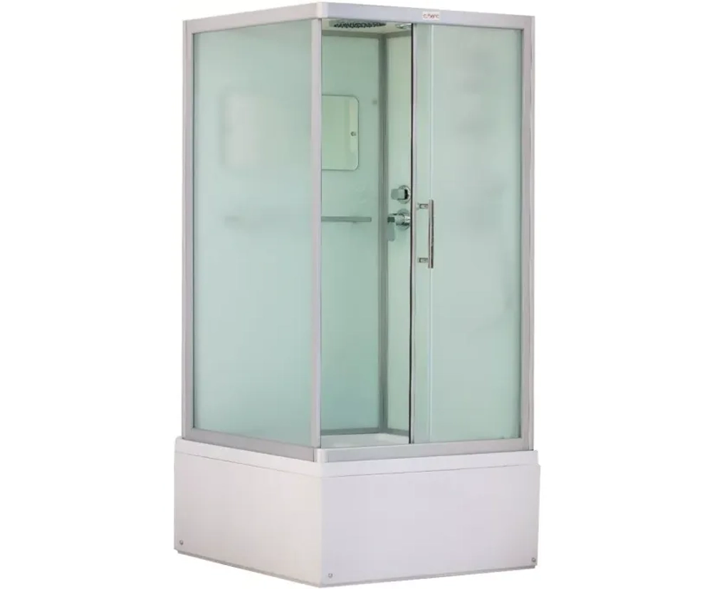 Душевая кабина Esbano (Эсбано) EST-108CKRB R, с высоким поддоном, 100x80x210