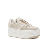 Кожаные кроссовки Guess - серый(FLJLLI LEM12)