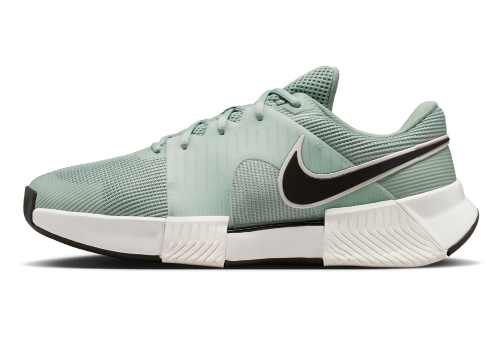 Мужские кроссовки теннисные Nike Zoom GP Challenge 1.5 - steam/light silver/black