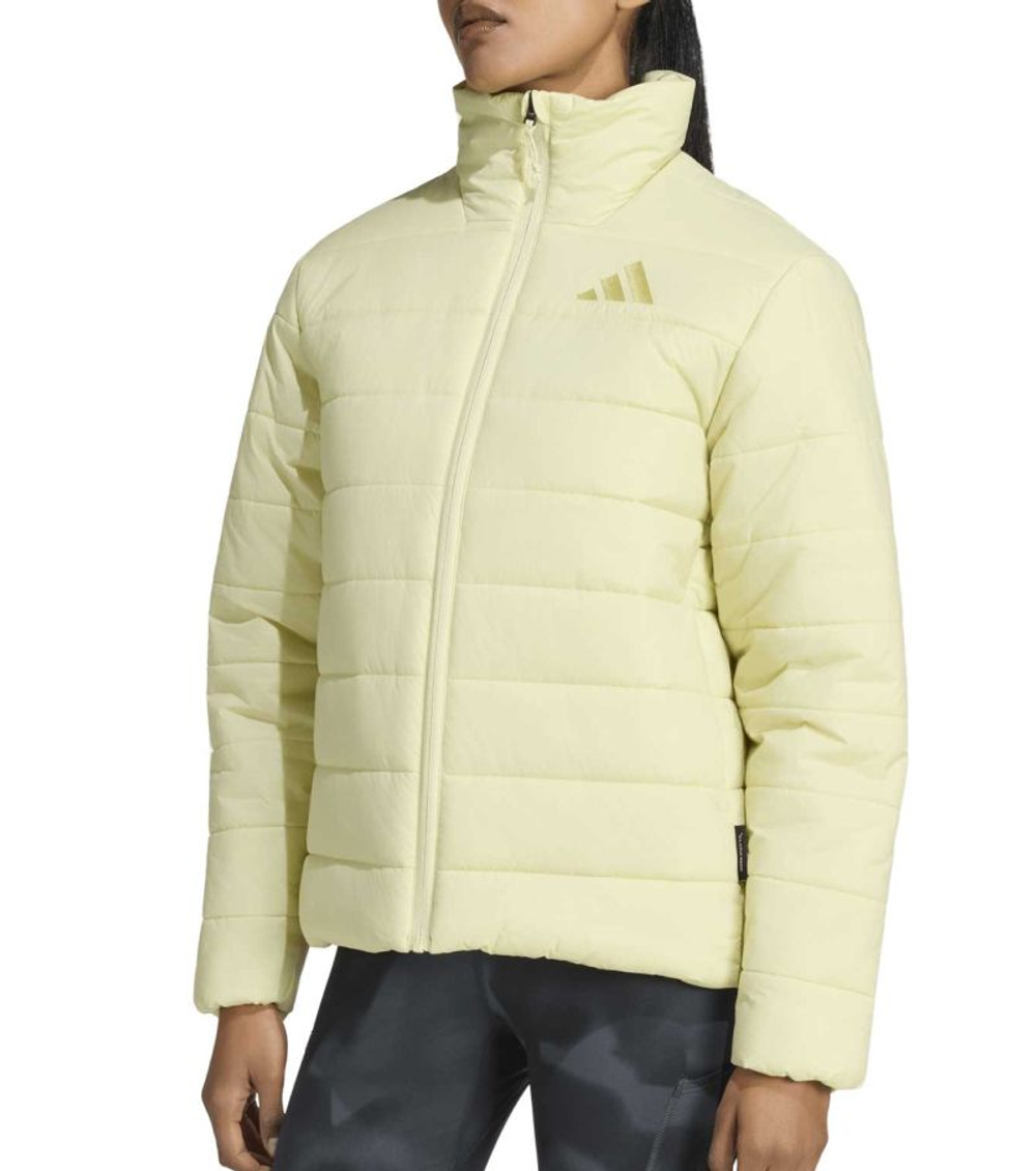 Женская теннисная куртка Adidas Multi Essentials Padded - dual yellow