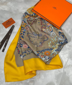 Платок Hermes 90х90 см
