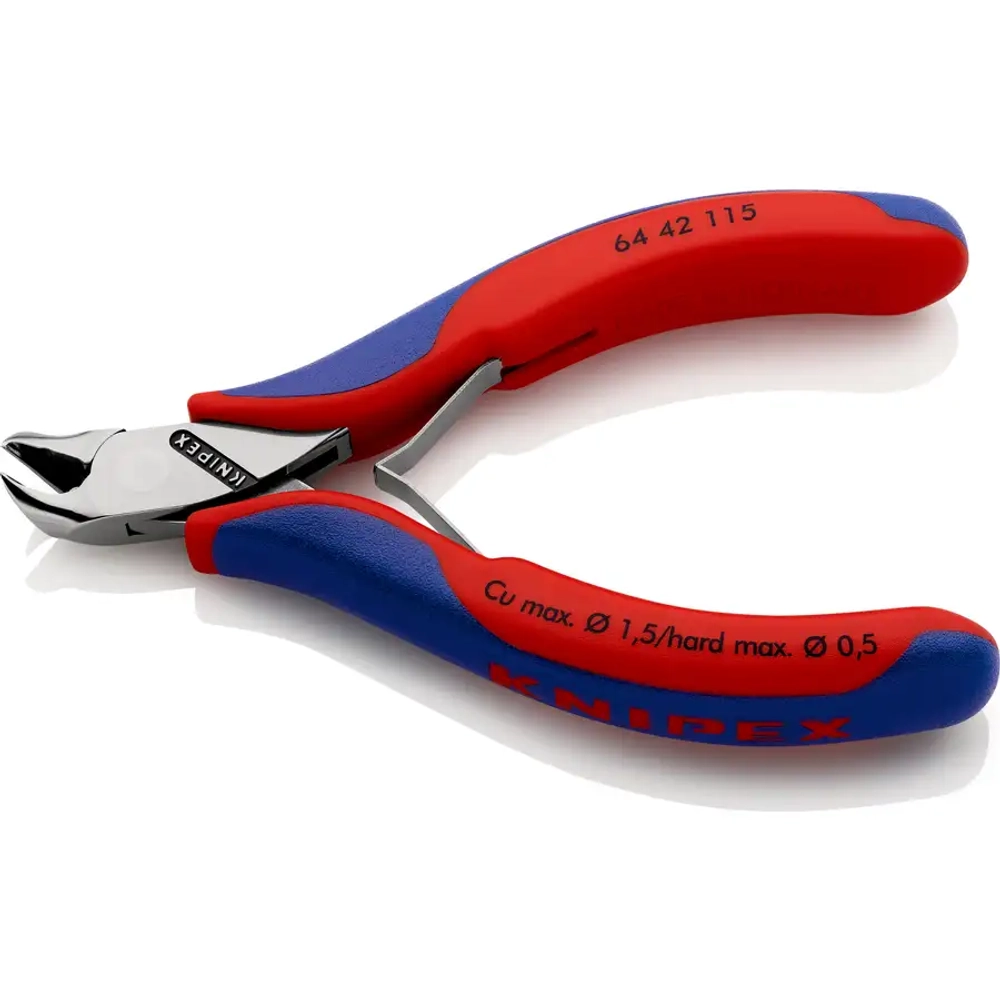 Кусачки торцевые для электроники 115 мм Knipex 64 42 115