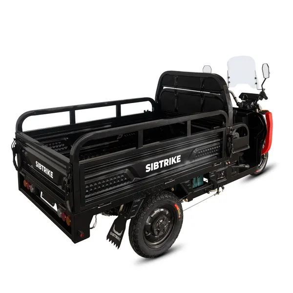 Грузовой электрический трицикл WHITE SIBERIA SIBTRIKE CARGO 1.5 1500W (60V/48Ah) фото №4