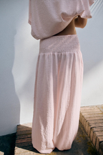 БРЮКИ BAGGY С ЭЛАСТИЧНЫМ ПОЯСОМ — ZARA