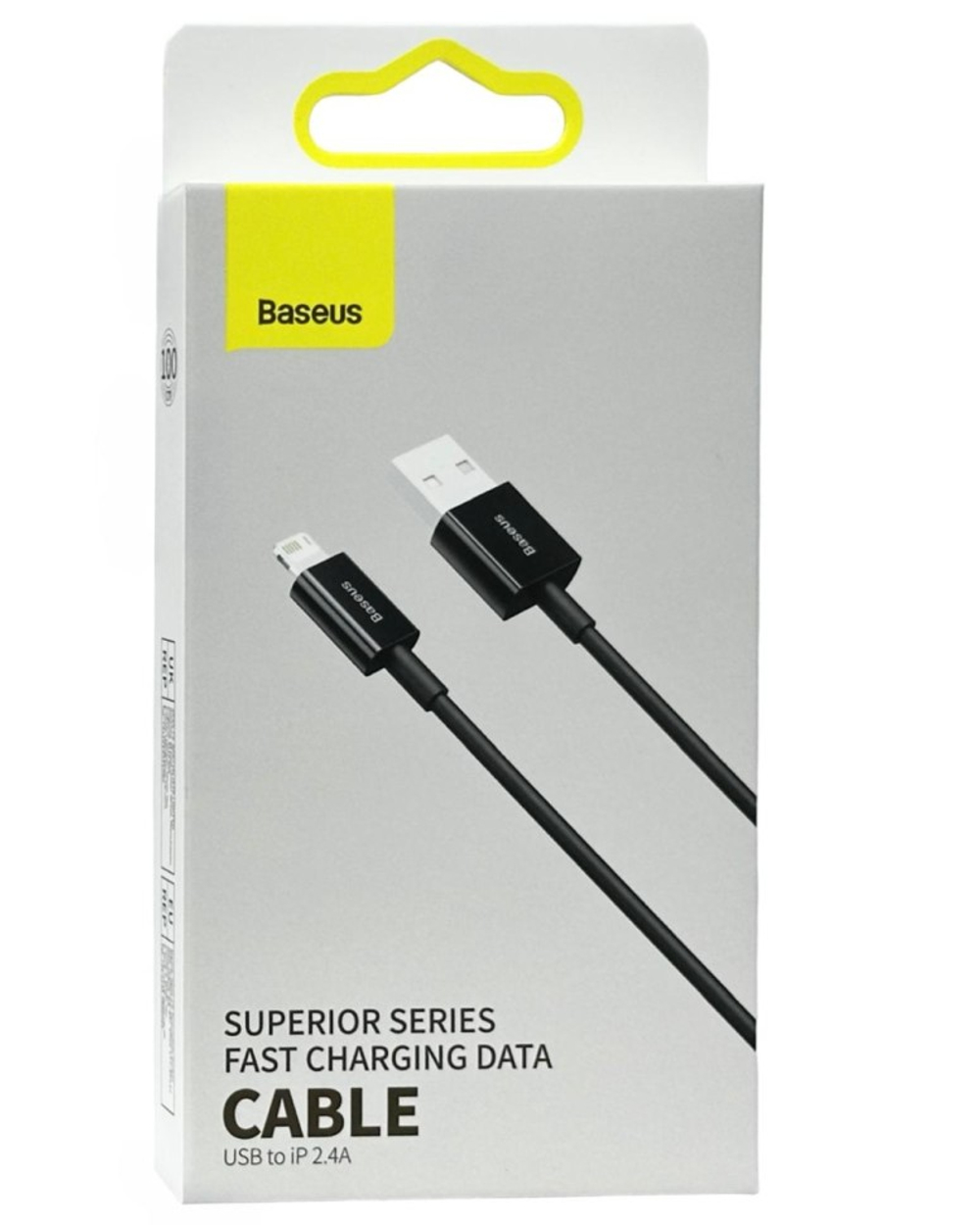 Usb Кабель-зарядка Lightning Baseus Superior series 2.4A 1м CALYS-A01 черный