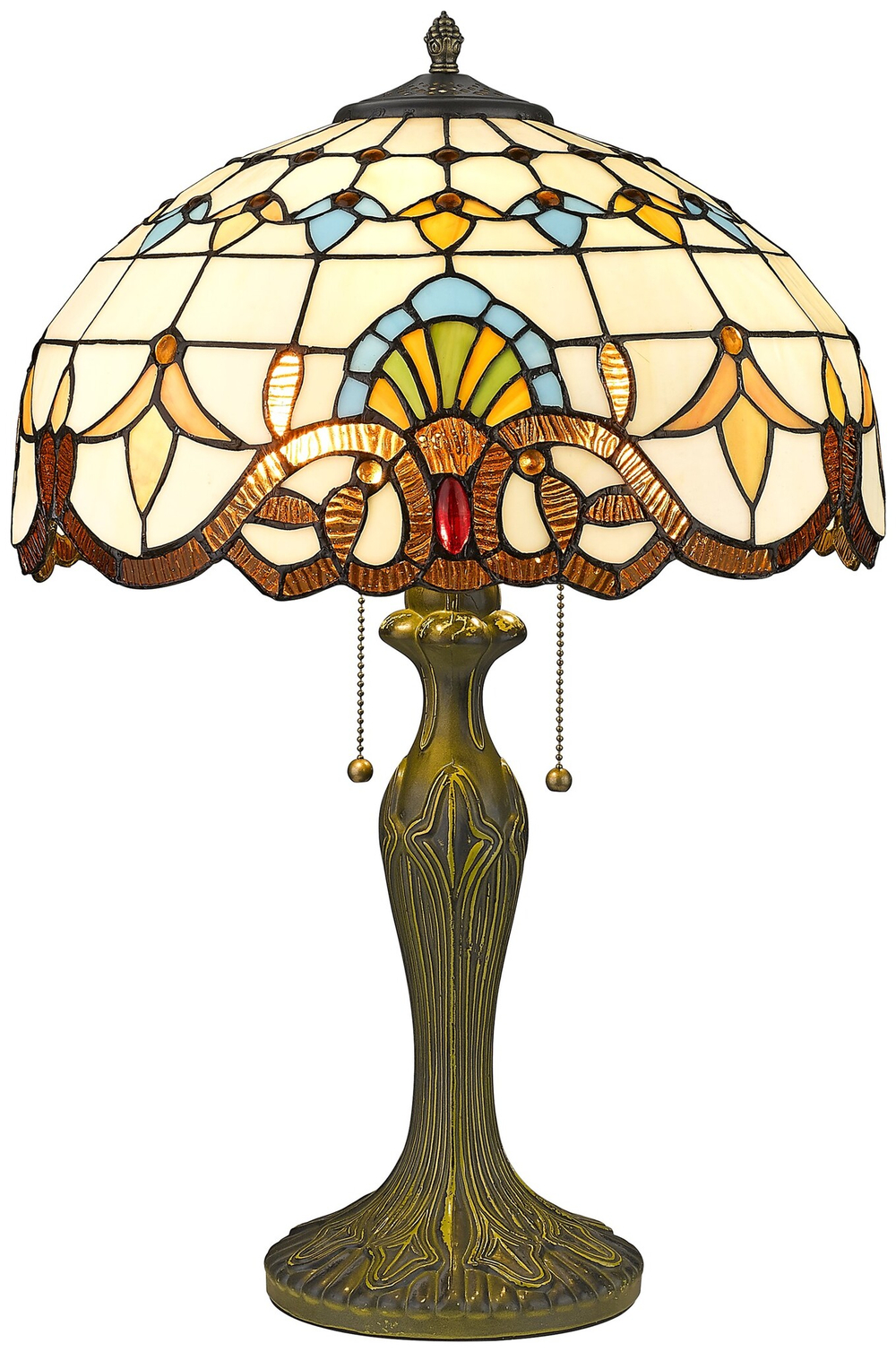 Лампа настольная Velante Tiffany 830-804-02