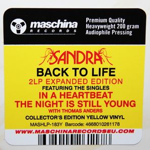 Sandra / Back To Life (Coloured Vinyl)(2LP)