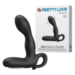 Вибростимулятор простаты Pretty Love Barrack черный 14 см
