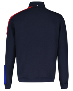 Мужская теннисная кофта Le Coq Sportif TRI Full Zip Sweat N°1 SS23 - sky captain