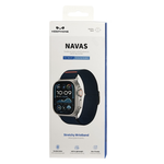 Сменный ремешок для Apple Watch 44/45/46/49мм Keephone Navas (KPNAVAS49DB) темно-синий