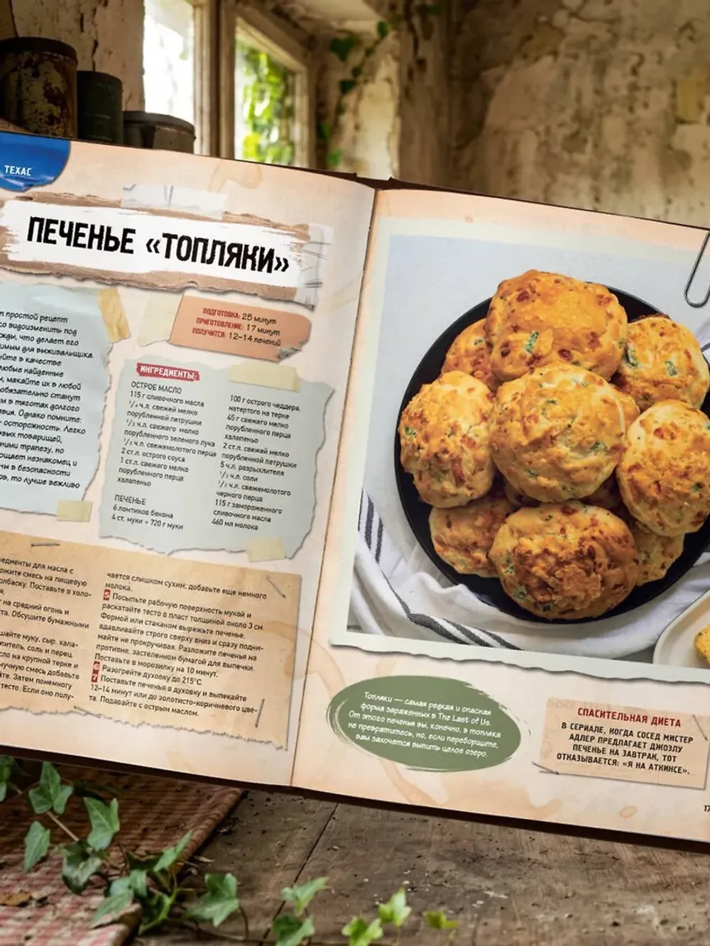 Кулинарная книга по мотивам The Last of Us. Сытные (и удивительно вкусные) рецепты для выживания в мире постапокалипсиса