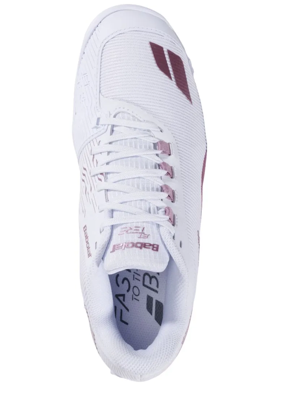 Женские теннисные кроссовки Babolat Jet Tere 2 All Court - white/gold pink