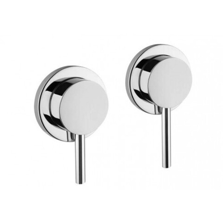 Смеситель Vitra Pure с дивертером на 3 потребителя (внешняя часть) A40690EXP