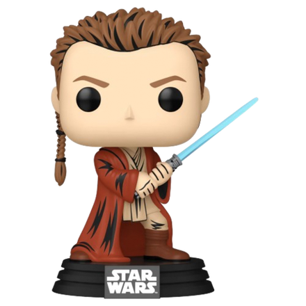 Фигурка Funko POP! Bobble Star Wars Ep 1 TPM 25th Obi-Wan Kenobi (Retro) (Exc)