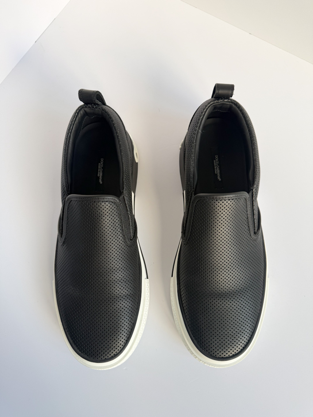 Кожаные слипоны Dolce & Gabbana, 43,5