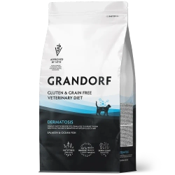Grandorf DERMATOSIS, Gluten & Grain Free, Veterinary Diet (Salmon & Ocean Fish)