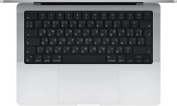 Ноутбук Apple MacBook Pro A2442 M1 Pro 10 core 16Gb SSD1Tb/16 core GPU 14.2" Liquid Retina XDR (3024x1964) macOS silver WiFi BT Cam (MKGT3RU/A)
