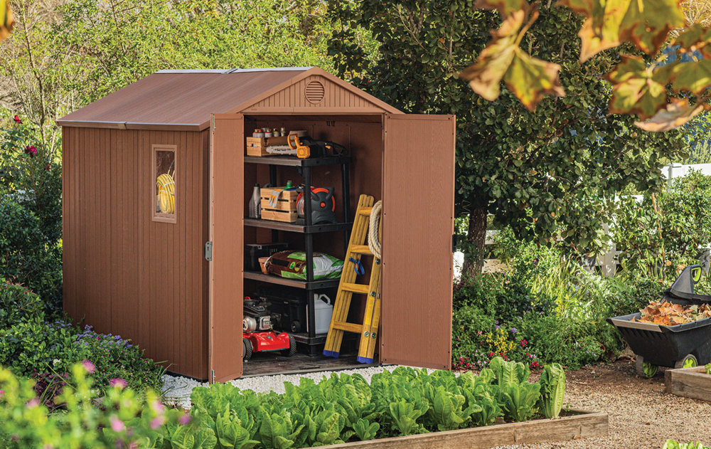 Пластиковый сарай Keter Darwin 6x8 brown
