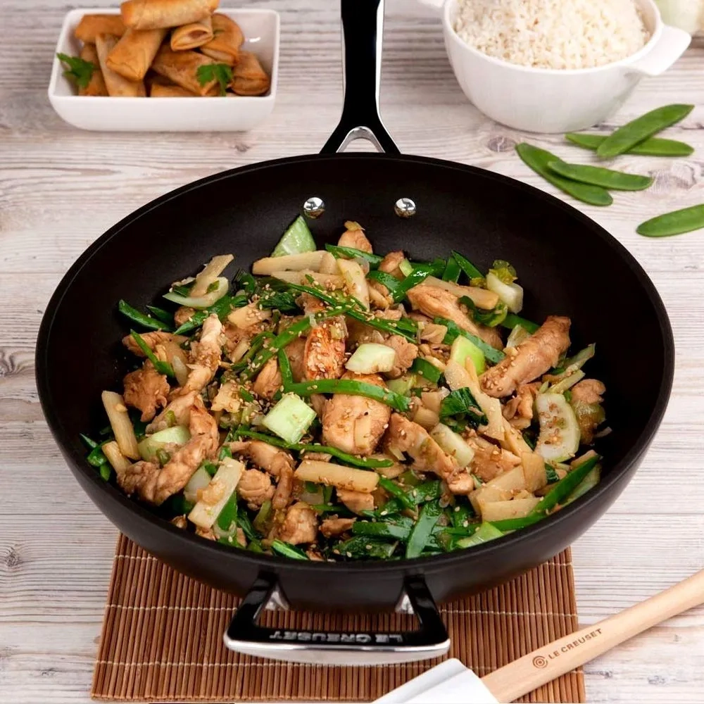 Le Creuset Кантонский вок с антипригарным покрытием PRO 30см 51104300010202