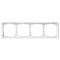 Рамка пластиковая на 4 поста универсальная Systeme Electric ArtGallery Лотос GAL001304