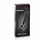 Вибратор с электростимуляцией Sizzling Simon Black Edition - 27 см. (Цвет: черный)