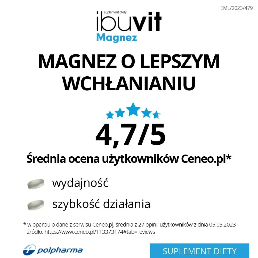 Диетическая добавка Ибувит Магний, 30 таблеток