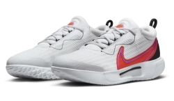 Теннисные кроссовки Nike Zoom Court Pro HC - white/picante red/black/fuchsia dream