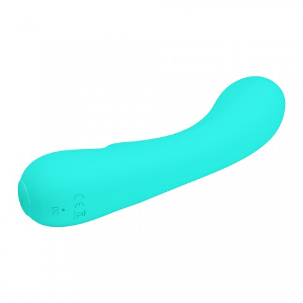 Вибратор Matt Super Soft (19 см) бирюзовый