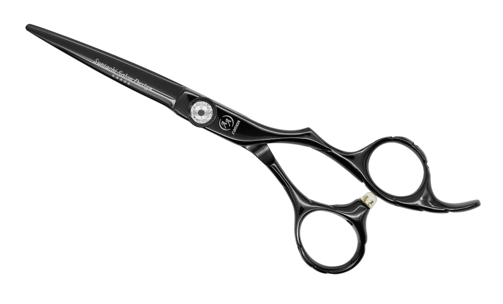 Suntachi Salon Design прямые ножницы ZG-C-55 Black 5+ класс ✅ Оригинал