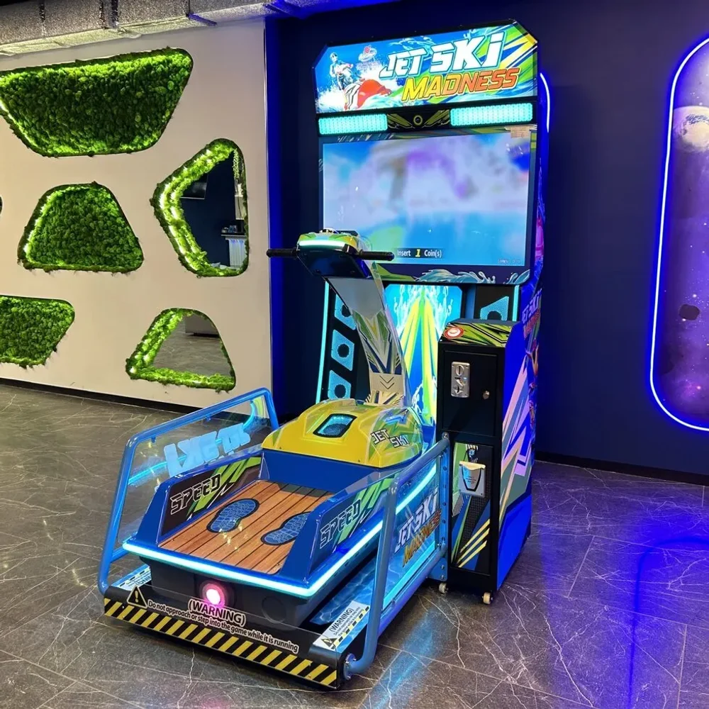 Детский игровой автомат гонки, гидроцикл «JETSKI»