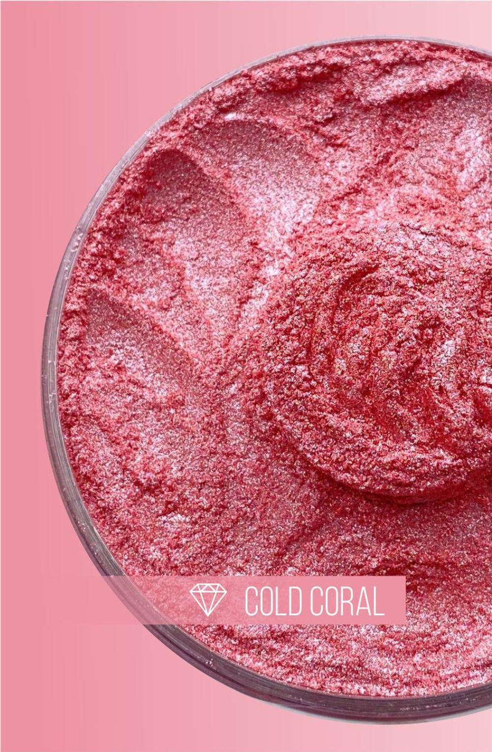 CraftPigments "Cold Coral", Холодно-коралловый, 25мл