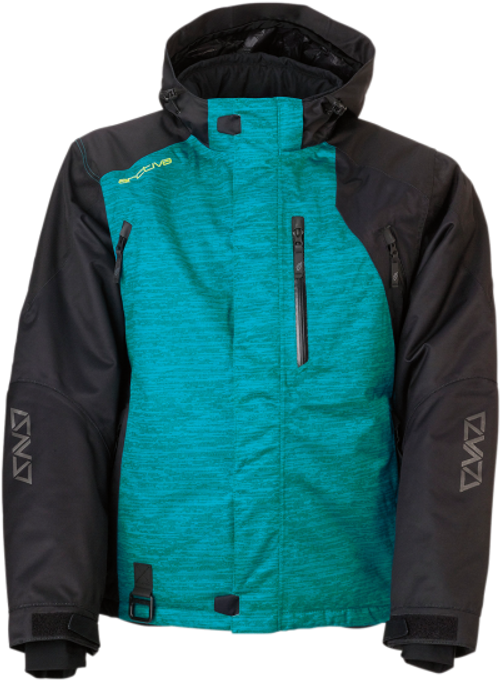 Купить Куртка для снегохода Текстильная Arctiva LAT48 Insulated Jacket /  Черный-зеленый