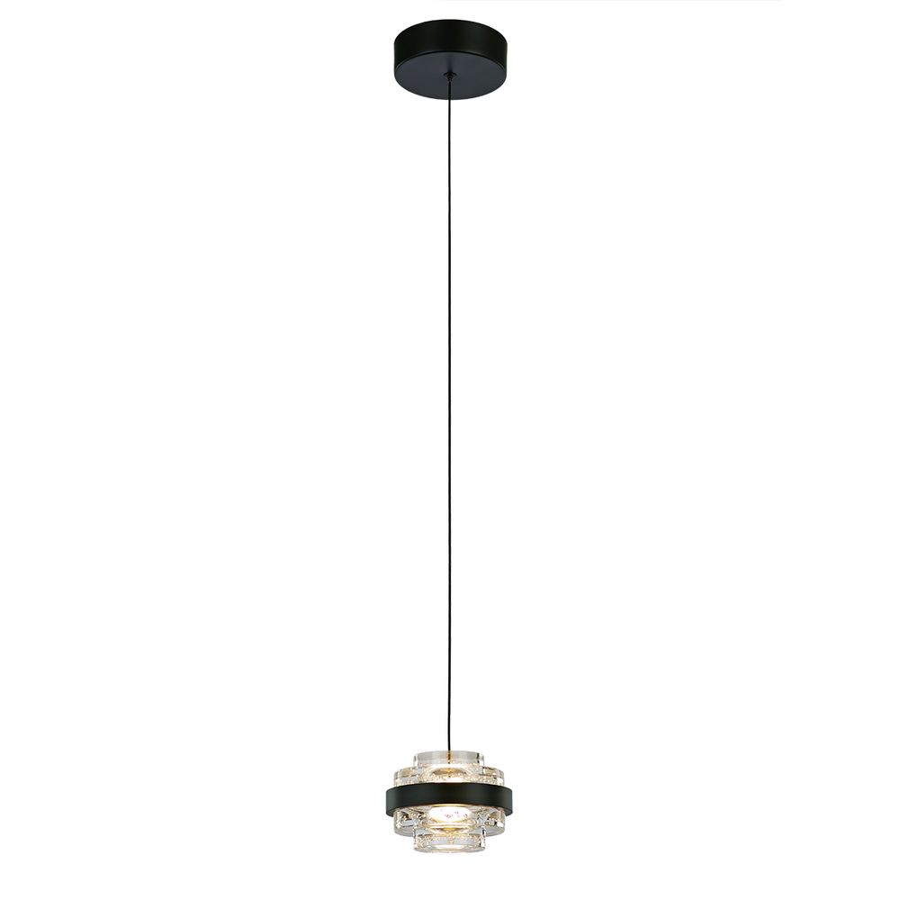 Подвесной светильник MD22030002-1A black/clear