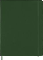 Блокнот в точку Moleskine CLASSIC XLarge (QP093K15) 19х25 см, твердая обложка, зеленый