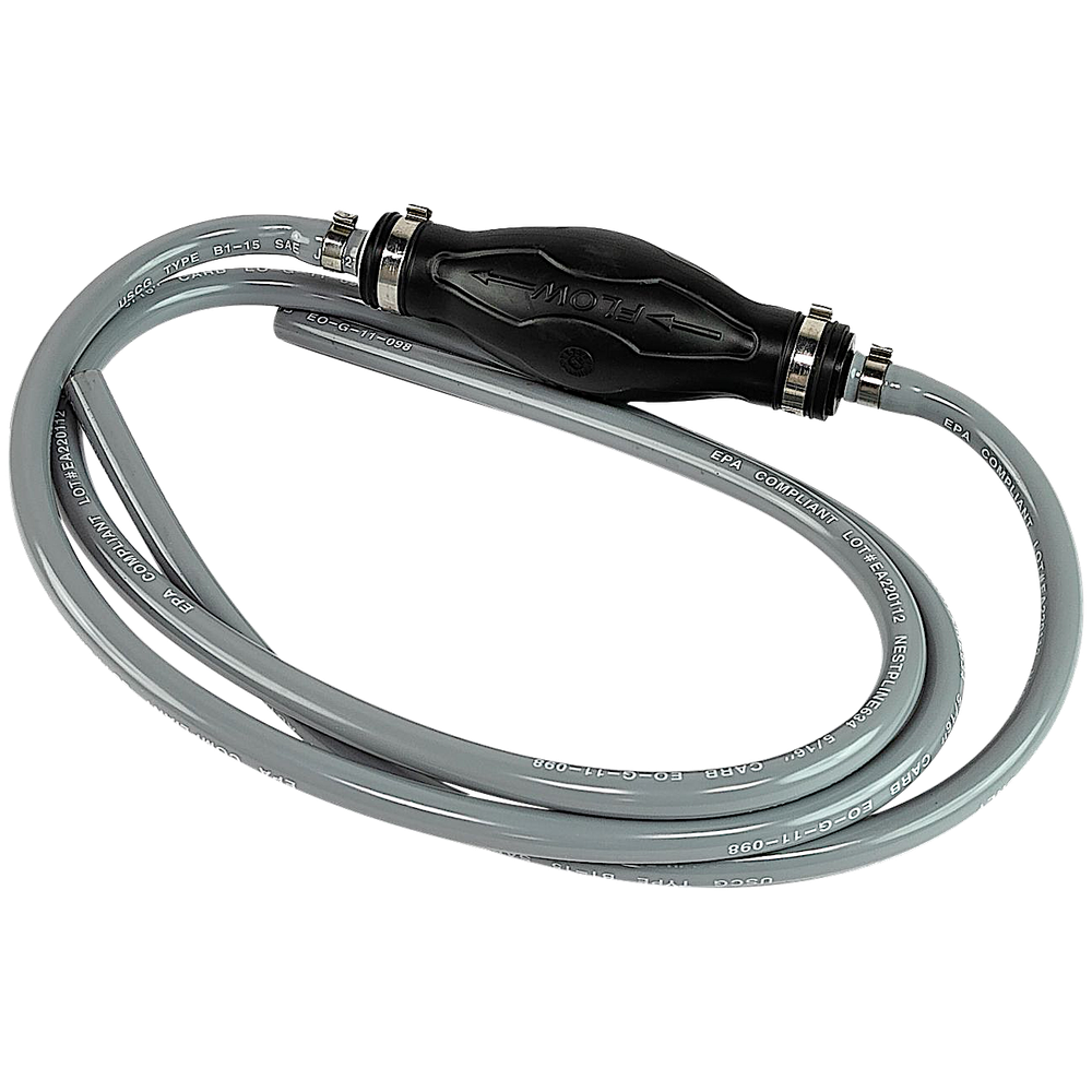 Топливный шланг с грушей 5/16" Без фиттинг. 200см C44645 ( Easterner )