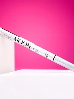 Подводка-фломастер для глаз черная MOON FOR NIGHT, фетровый стержень, черный
