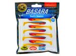 Виброхвост LUCKY JOHN Basara Soft Swim 3D, 2.5in (63 мм), цвет PG06, 8 шт/уп