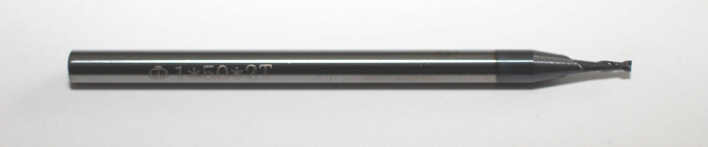 Фреза концевая тв.спл.   SF-Force ф1x3x3x50 Z=2   HRC45 TIALN