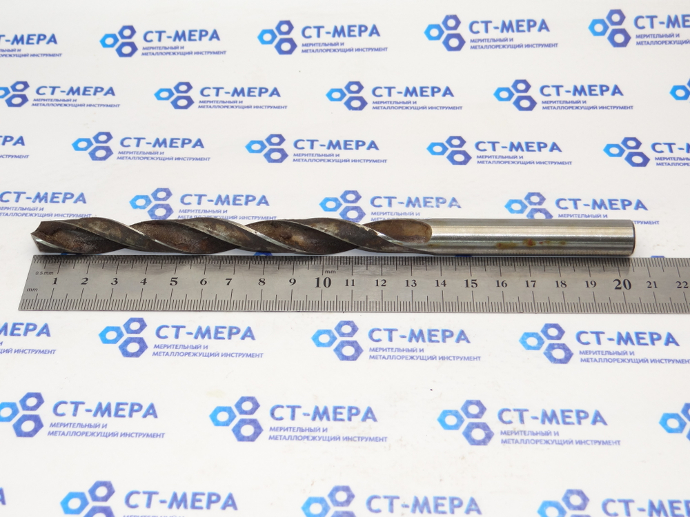 Сверло по металлу 12.5мм (134х205мм) Р6М5 ц/х удлиненное