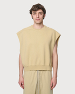 RICK OWENS DRKSHDW ЖИЛЕТ БЕЖЕВЫЙ МУЖСКОЙ HOLLYWOOD JUMBO TATLIN