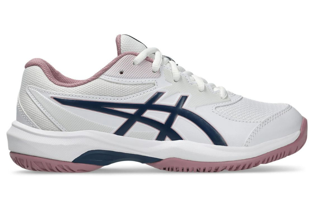 Детские Кроссовки теннисные  Asics Gel-Game GS - white/independence blue