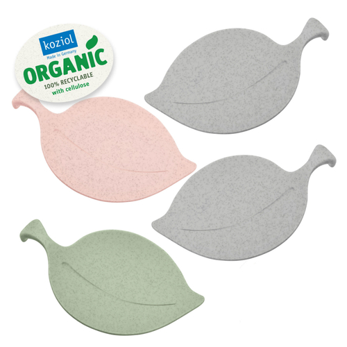 Набор подставок leaf-on, organic, разноцветный, 4 шт.